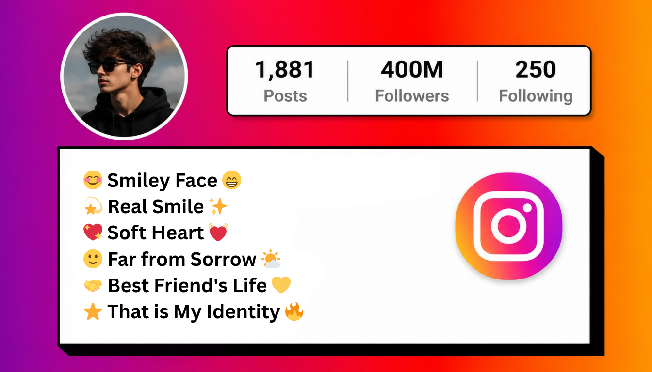 Instagram Bio for Boys: Best Cool, Unique & Trendy Ideas