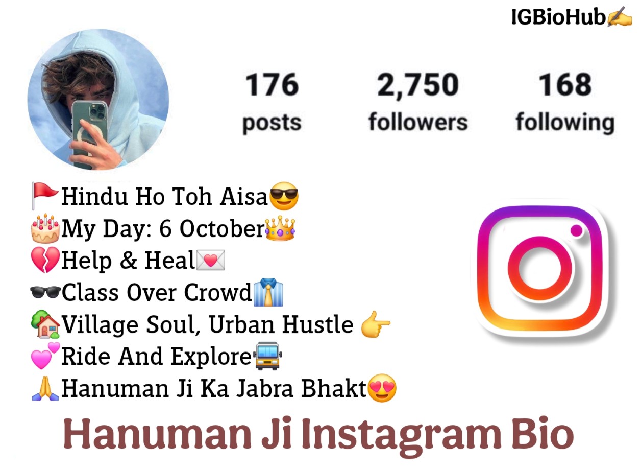 Hanuman Ji Bio For Instagram
