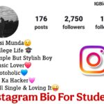 Instagram Bio For Students