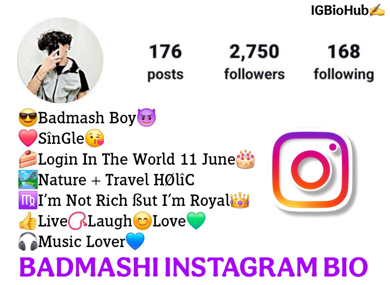 Badmashi Bio For Instagram New 2025