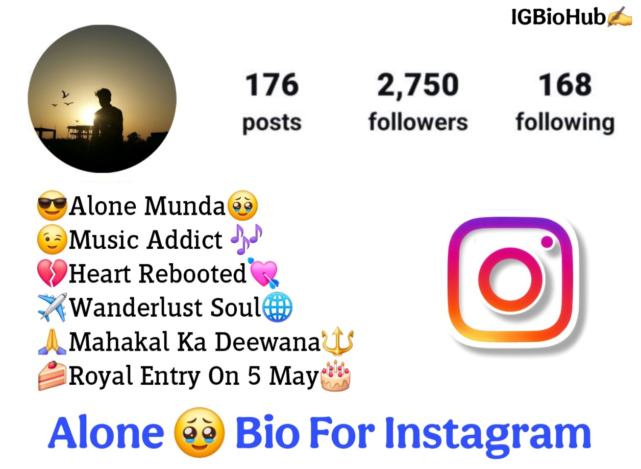 Alone Bio For Instagram